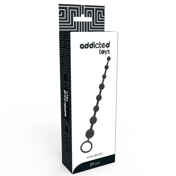 ADDICTED TOYS - ANALPERLEN 29 CM SCHWARZ – Bild 5