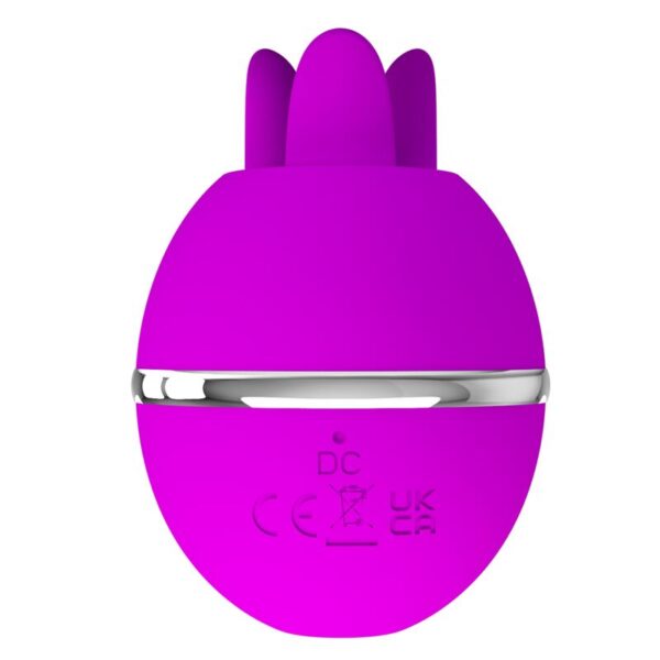 PRETTY LOVE - GEMINI BALL LILA. RUNDER VIBRATOR AUS SILIKON – Bild 6