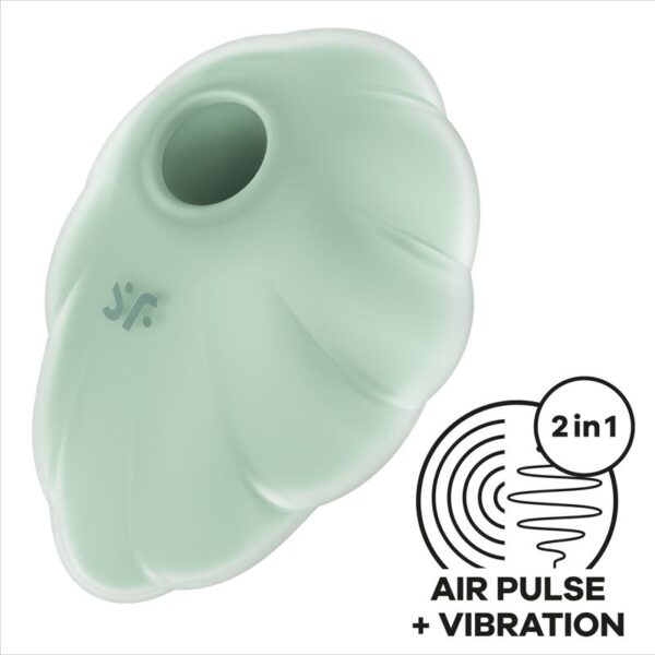 SATISFYER - CLOUD DANCER GREEN AIR PULSE VIBRATOR – Bild 4