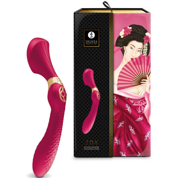 SHUNGA - ZOA INTIMMASSAGER FUCHSIA – Bild 3