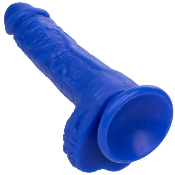 CALEXOTICS - ADMIRAL SAILOR REALISTISCHER DILDO-VIBRATOR BLAU – Bild 3