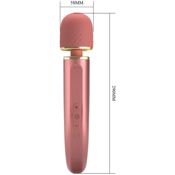 PRETTY LOVE - MASSAGER 7 VIBRATIONSMODI ROSA – Bild 7