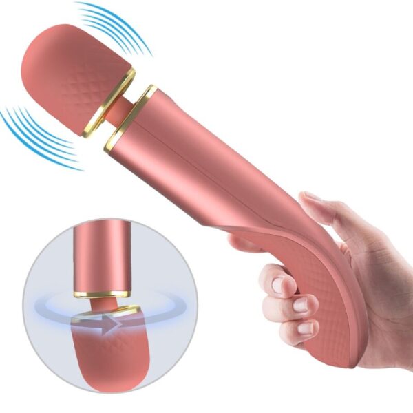 PRETTY LOVE - MASSAGER 7 VIBRATIONSMODI ROSA – Bild 6