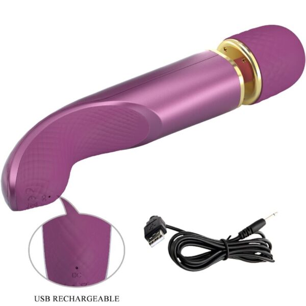 PRETTY LOVE - MASSAGER 7 VIBRATIONSMODI LILA – Bild 9