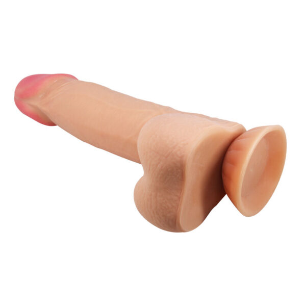 PRETTY LOVE - SLIDING SKIN SERIES REALISTISCHER DILDO MIT GLEITENDEM HAUT-SAUGNAP 21,8 CM – Bild 4