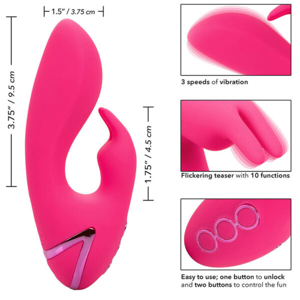 CALEXOTICS - SO. CAL SUNSHINE VIBRATOR RABBIT FUCHSIA VON CALIFORNIA DREAMING – Bild 9