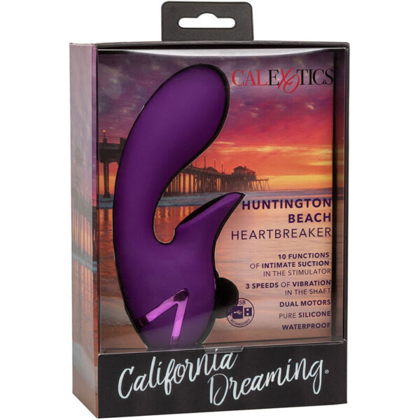 CALEXOTICS - HUNTINGTON BEACH HEARTBREAKER STIMULATOR & SUCKER LILA VON CALIFORNIA DREAMING – Bild 14