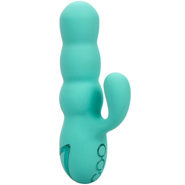 CALEXOTICS - DEL MAR DIVA VIBRATOR RABBIR AQUA GRÜN VON CALIFORNIA DREAMING – Bild 3