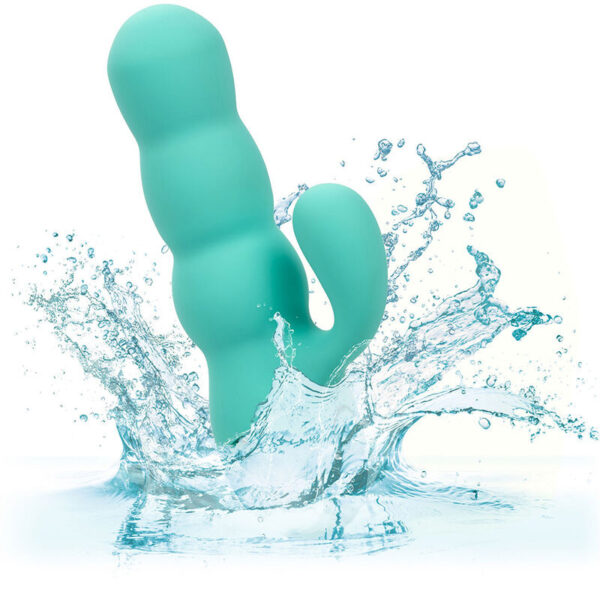 CALEXOTICS - DEL MAR DIVA VIBRATOR RABBIR AQUA GRÜN VON CALIFORNIA DREAMING – Bild 8