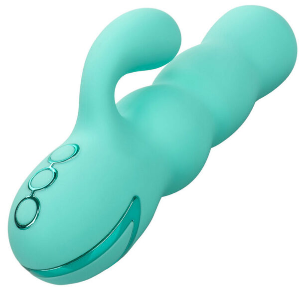 CALEXOTICS - DEL MAR DIVA VIBRATOR RABBIR AQUA GRÜN VON CALIFORNIA DREAMING – Bild 5