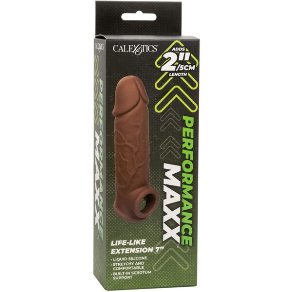 CALEXOTICS - PERFORMANCE MAXX LEBENSNAHE EXTENSION 7 BRAUNE HAUT – Bild 12