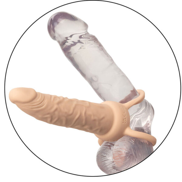 CALEXOTICS - PERFORMANCE MAXX WIEDERAUFLADBARER DUAL PENETRATOR, HELLE HAUT – Bild 10