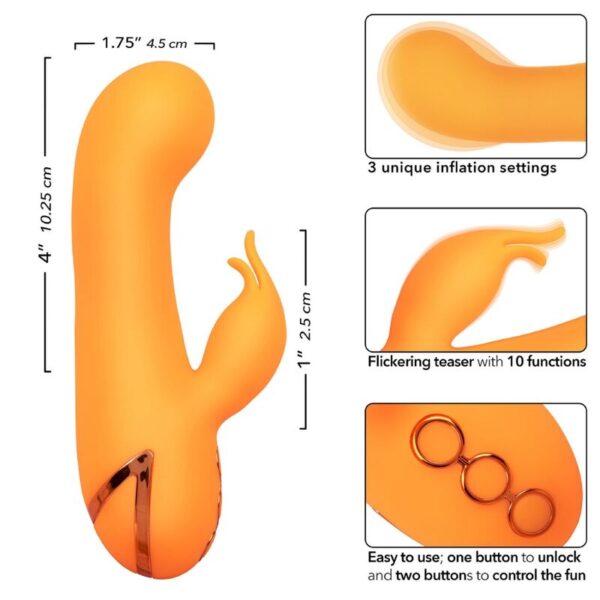 CALEXOTICS - MONTECITO MUSE VIBRATOR RABBIT ORANGE VON CALIFORNIA DREAMING – Bild 7