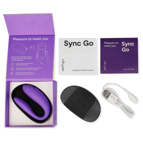 WE-VIBE - SYNC GO DUAL STIMULATOR VIOLETT – Bild 6