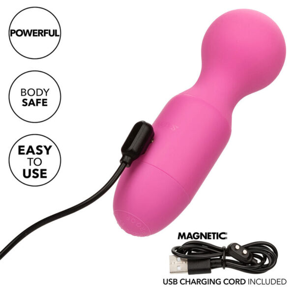 CALEXOTICS - FIRST TIME WIEDERAUFLADBARER MASSAGER 10 VIBRATIONEN ROSA – Bild 7