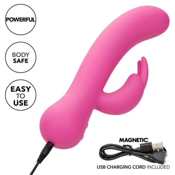 CALEXOTICS - FIRST TIME VIBRATOR RABBIT WIEDERAUFLADBAR ROSA – Bild 8