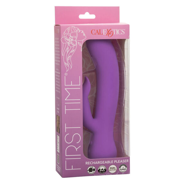 CALEXOTICS - FIRST TIME VIBRATOR PLEASER WIEDERAUFLADBAR LILA – Bild 10