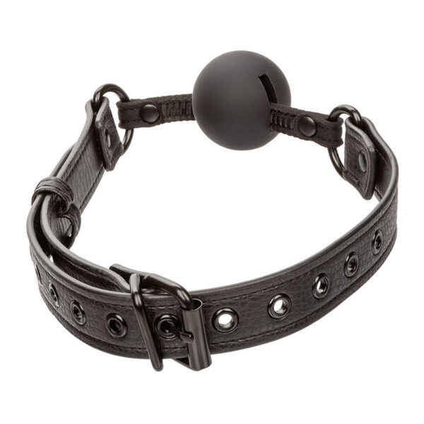 CALEXOTICS - NOCTURNAL BALL GAG SILIKON SCHWARZ – Bild 3