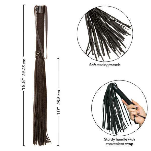 CALEXOTICS - NOCTURNAL FLOGGER LEDER SCHWARZ – Bild 5