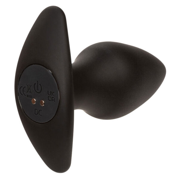 CALEXOTICS - ROCK BOTTOM PERFECT ANAL PLUG 10 VIBRATIONEN SILIKON SCHWARZ – Bild 4