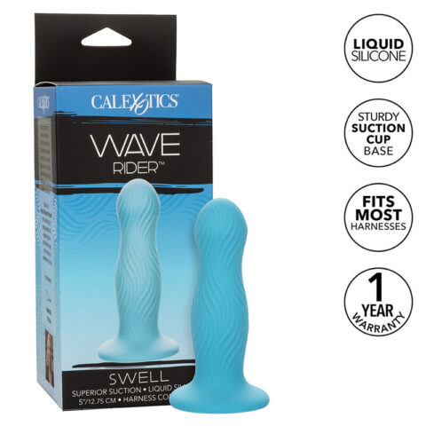 CALEXOTICS - WAVE RIDER SWELL ANAL PLUG BLAU