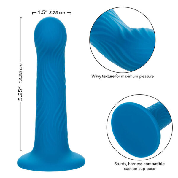 CALEXOTICS - WAVE RIDER RIPPLE ANALSTECKER BLAU – Bild 7