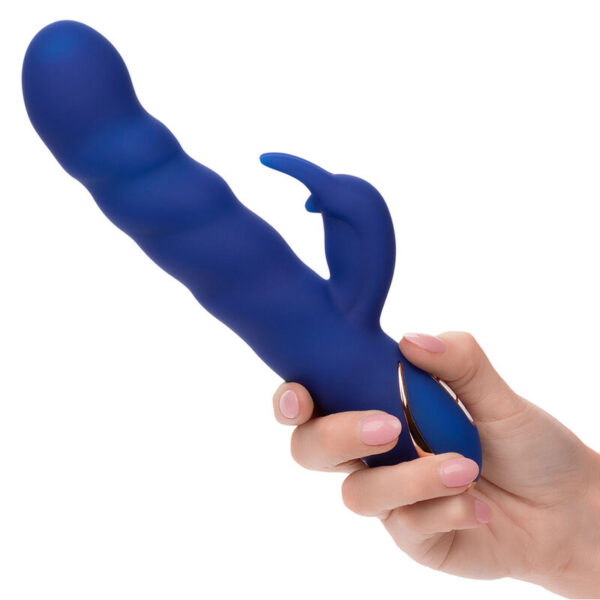 CALEXOTICS - JACK RABBIT VIBRATOR WELLENBEWEGUNG BLAU – Bild 6