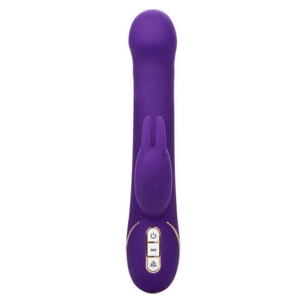 CALEXOTICS - JACK RABBIT VIBRATOR & STIMULATOR 7 VIBRATIONEN UND SAUGMODUS BLAU – Bild 3