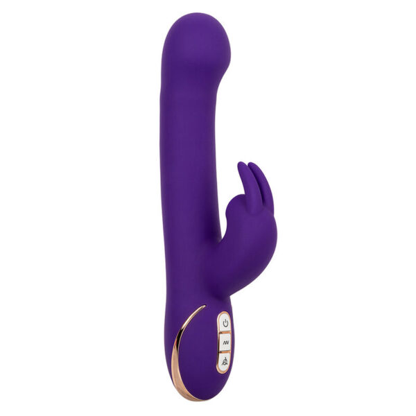 CALEXOTICS - JACK RABBIT VIBRATOR & STIMULATOR 7 VIBRATIONEN UND SAUGMODUS BLAU – Bild 2