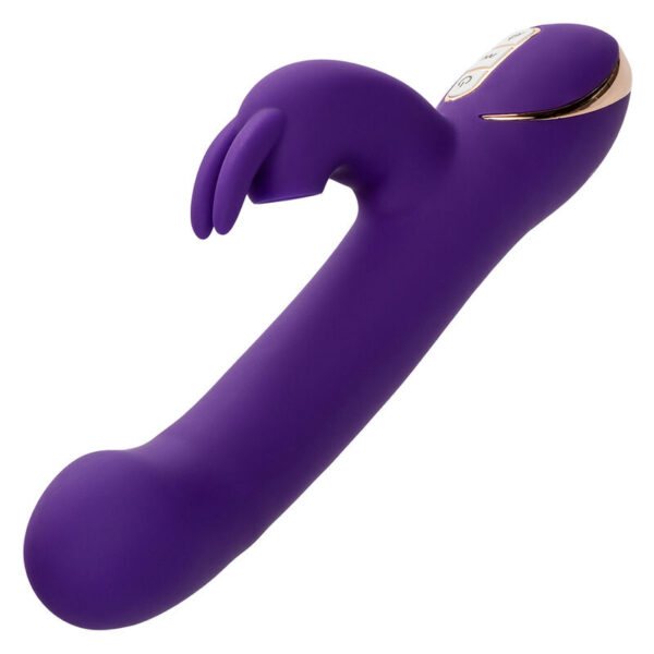 CALEXOTICS - JACK RABBIT VIBRATOR & STIMULATOR 7 VIBRATIONEN UND SAUGMODUS BLAU – Bild 6