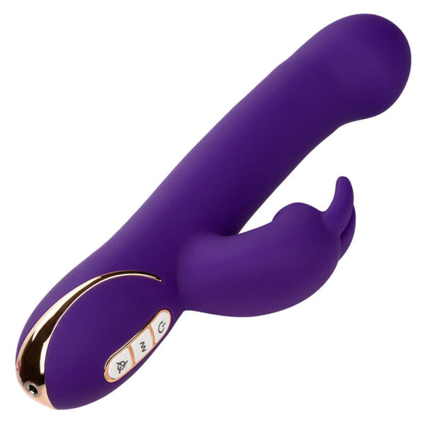 CALEXOTICS - JACK RABBIT VIBRATOR & STIMULATOR 7 VIBRATIONEN UND SAUGMODUS BLAU – Bild 4