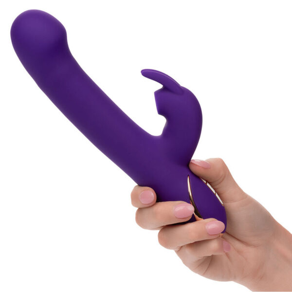 CALEXOTICS - JACK RABBIT VIBRATOR & STIMULATOR 7 VIBRATIONEN UND SAUGMODUS BLAU – Bild 7