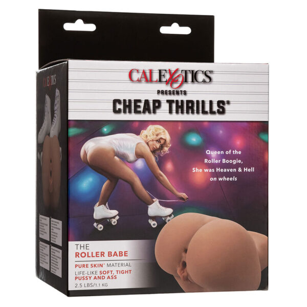 CALEXOTICS - THE ROLLER BABE DOPPELT REALISTISCHER MASTURBATOR, FLEISCH – Bild 9