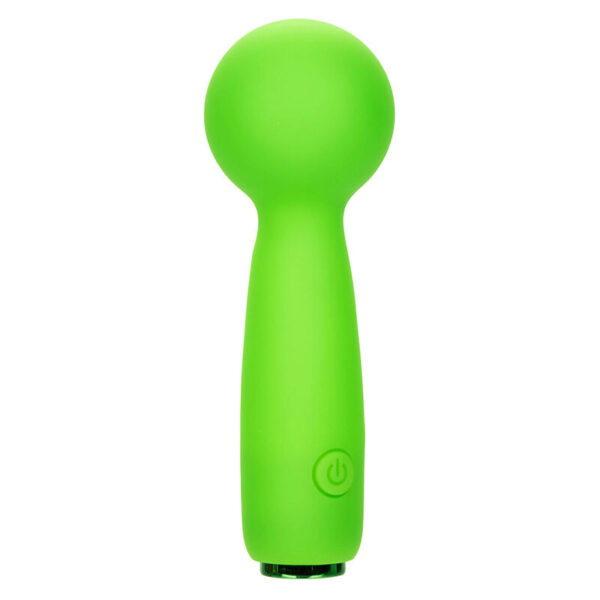 CALEXOTICS - NEON VIBES THE BUBBLY VIBE MINI-MASSAGER 10 VIBRATIONEN GRÜN – Bild 2