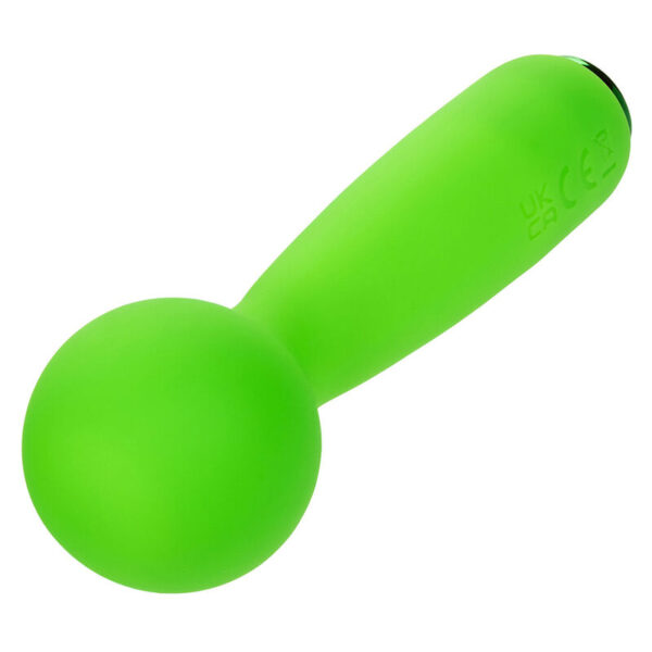 CALEXOTICS - NEON VIBES THE BUBBLY VIBE MINI-MASSAGER 10 VIBRATIONEN GRÜN – Bild 3