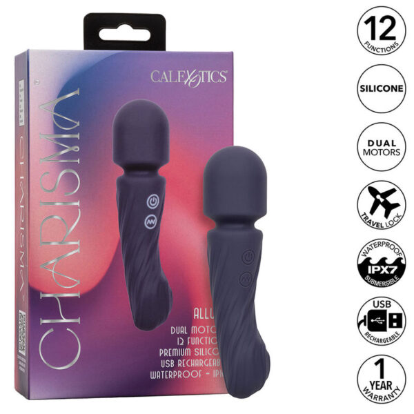 CALEXOTICS - CHARISMA ALLURE MASSAGER DOPPELMOTOR 12 FUNKTIONEN 17