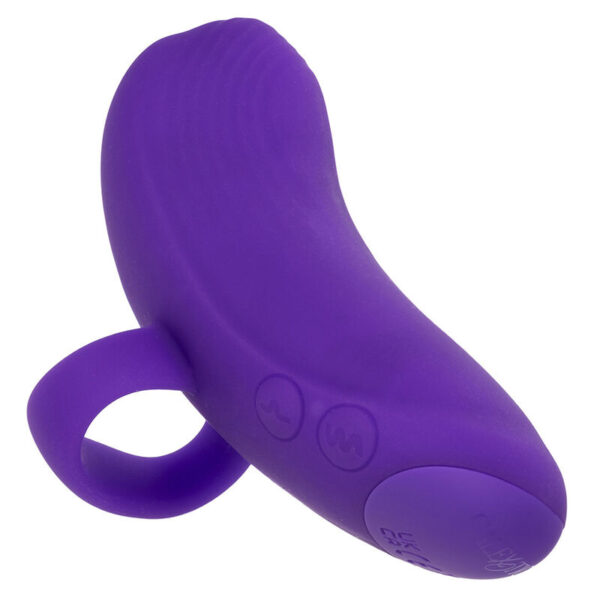 CALEXOTICS - ENVY HANDMASSAGER MIT ROLLBALL, 7 VIBRATIONEN, LILA – Bild 4