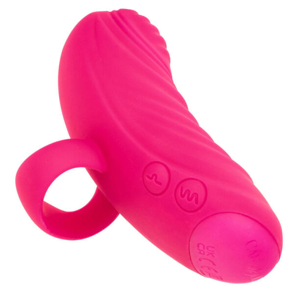 CALEXOTICS - ENVY HANDMASSAGER MIT ROLLBALL, 7 VIBRATIONEN, ROSA – Bild 4