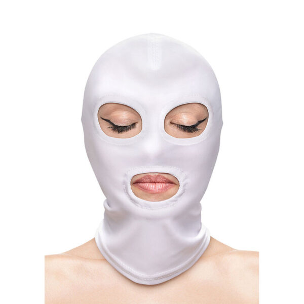 NS NOVELTIES - FETISH & FASHION AUGEN- UND MUNDMASKE NYLON WEISS