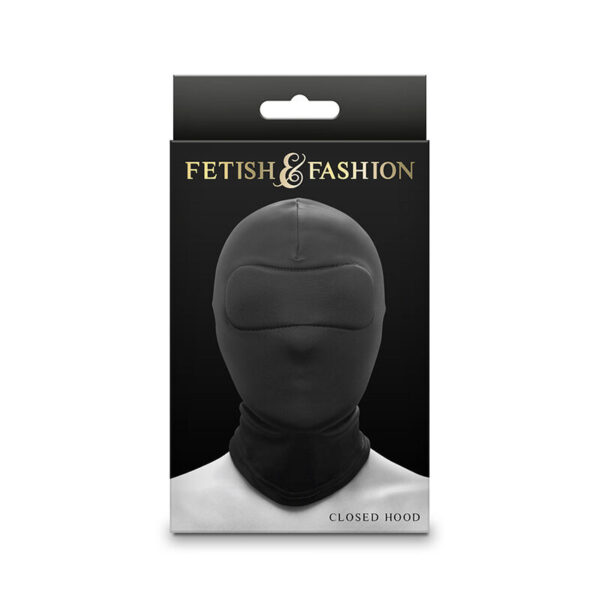 NS NOVELTIES - FETISH & FASHION GESCHLOSSENE MASKE NYLON SCHWARZ – Bild 2