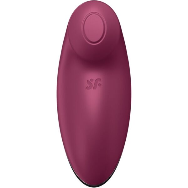 SATISFYER - TAP & CLIMAX 2 VIBRATOR & STIMULATOR ROT – Bild 2