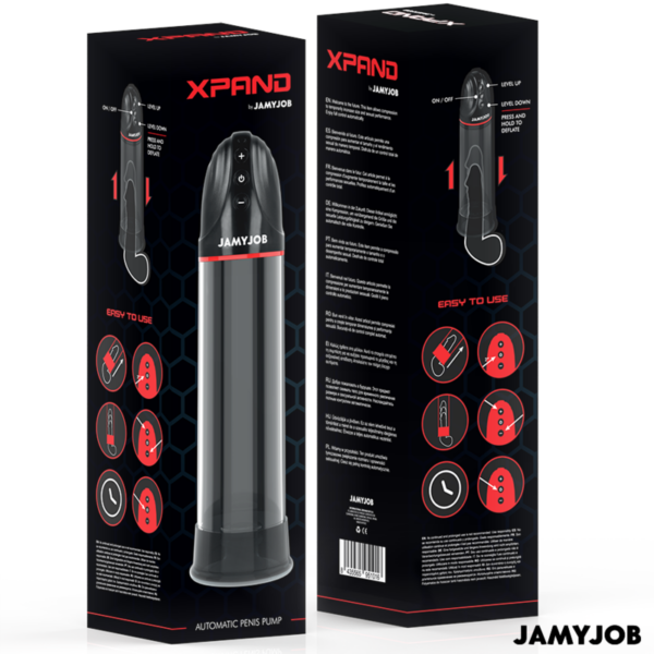 JAMYJOB - XPAND AUTOMATISCHE PUMPE 3 SAUGSTUFEN GRAU – Bild 7