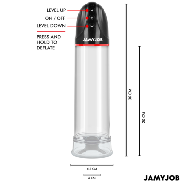 JAMYJOB - XPAND AUTOMATISCHE PUMPE 3 SAUGSTUFEN GRAU – Bild 3