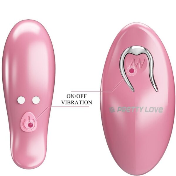 PRETTY LOVE - CAILEY NIPPELKLEMMEN 10 VIBRATIONEN FERNBEDIENUNG ROSA – Bild 6