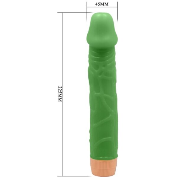 BAILE - BILL REALISTISCHER VIBRATOR 22,5 CM GRÜN – Bild 5