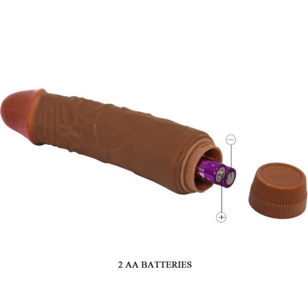 BAILE - JEFF REALISTISCHER VIBRATOR 19,5 CM MULATTE – Bild 4