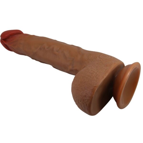 BAILE - SCHÖNER WILKS 5 EINSTELLUNGEN REALISTISCHER VIBRATOR 25 CM MULATO – Bild 9