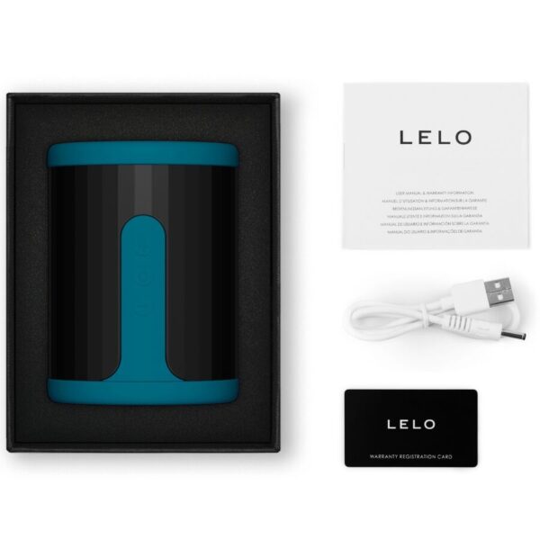 LELO - F2S™ TEAL MÄNNLICHER MASTURBATOR BLAU – Bild 10